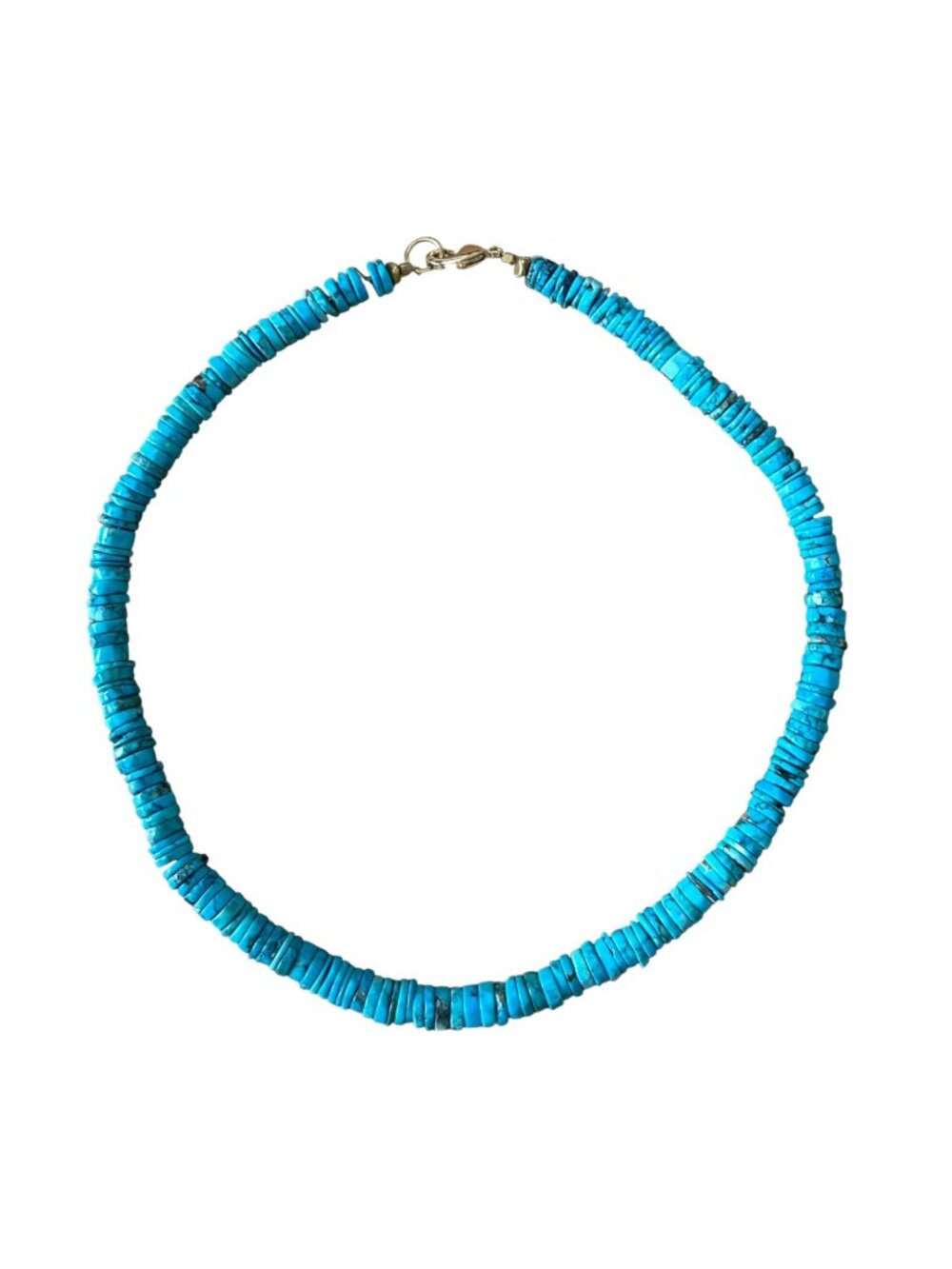 Turquoise Heishi Necklace